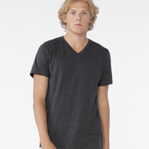 Canvas Unisex Heather CVC V Neck T-Shirt Thumbnail